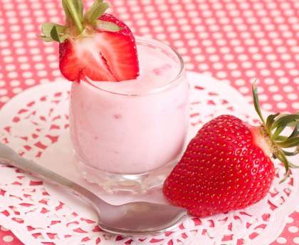 Mousse aux fraises facile