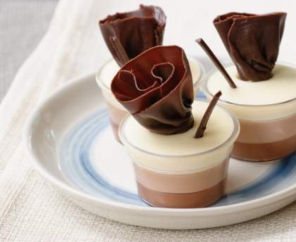 Mousse aux trois chocolats