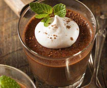 Mousse chocolat-menthe