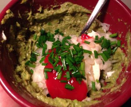 Mousse d'avocats