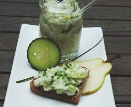 Mousse de concombre