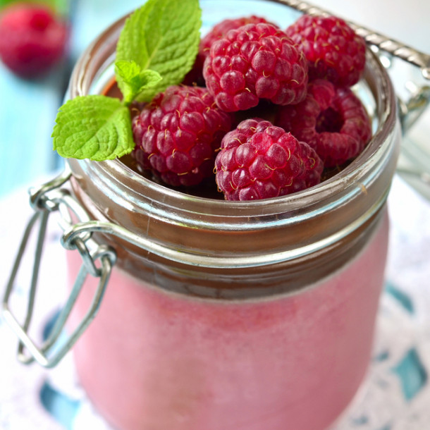Mousse de framboises au Thermomix