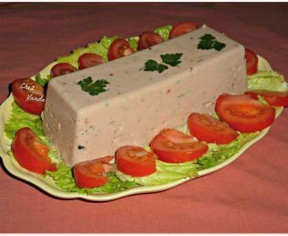 Mousse de jambon en gelée