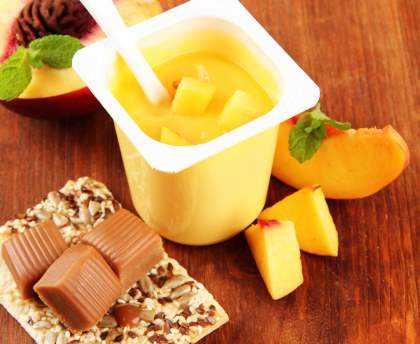 Mousse de nectarine