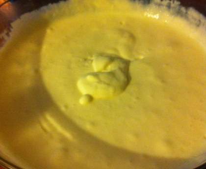 Mousse de petits-suisses citronnée
