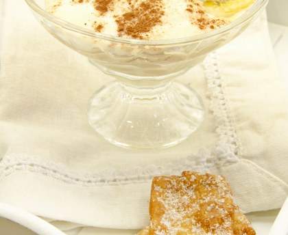 Mousse glacée à la banane