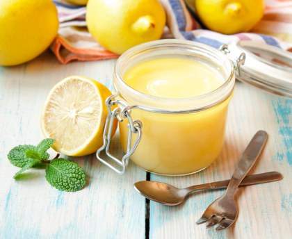 Mousse glacée au citron