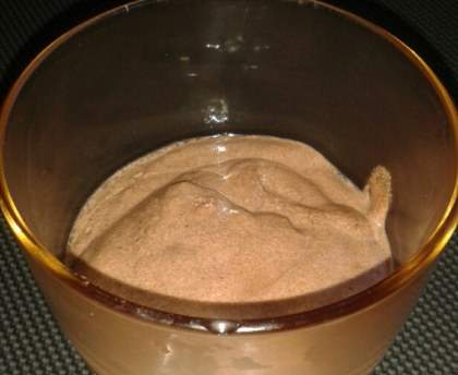 Mousse légère au chocolat et mascarpone