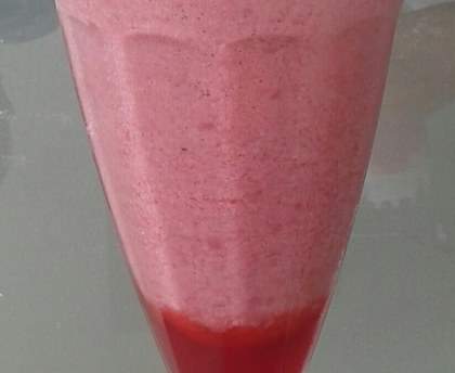 Mousse ultra légère à la framboise
