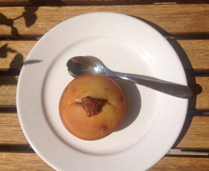Muffin à la pâte de haricot rouge (anko)