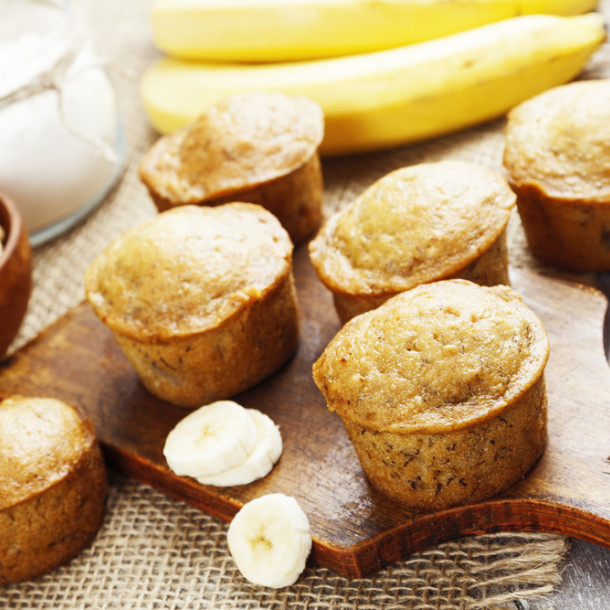 Muffin banane healthy