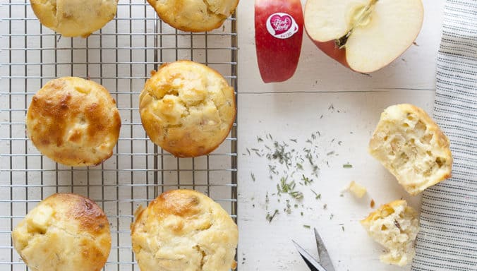 Muffin pomme-chèvre