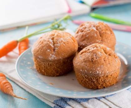 Muffins à la carotte