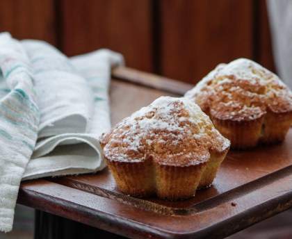 Muffins à la lavande