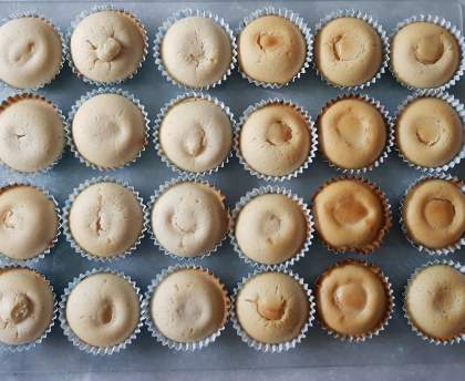 Muffins à la pâte d'amandes