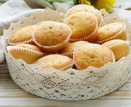 muffins à la vanille naturelle