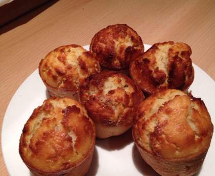 Muffins américains aux raisins secs