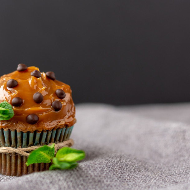 Muffins au caramel au beurre salé au Thermomix
