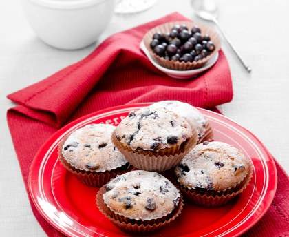Muffins au cassis