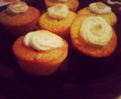 Muffins au citron meringués