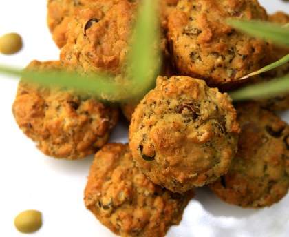Muffins au jambon et olives vertes de Nadine