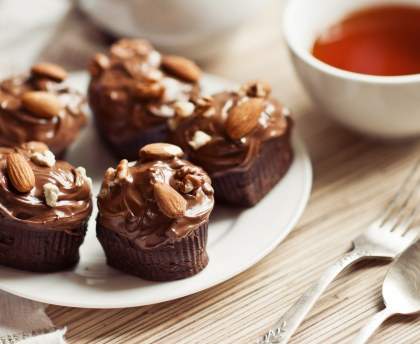Muffins au Nutella et speculoos