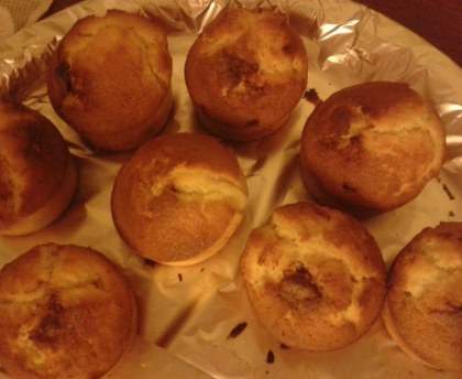 Muffins au Toblerone