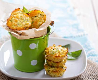 Muffins aux légumes d'été