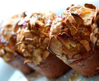 Muffins aux pommes séchées (IG faible)
