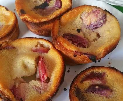 Muffins aux prunes