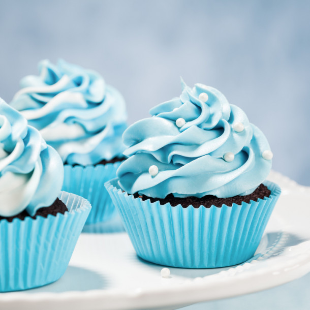 Muffins baptème garçon
