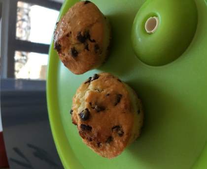 Muffins chocolat noix de coco très légers