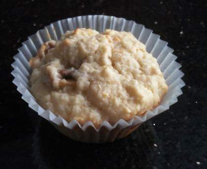 Muffins citron et coco acidulés