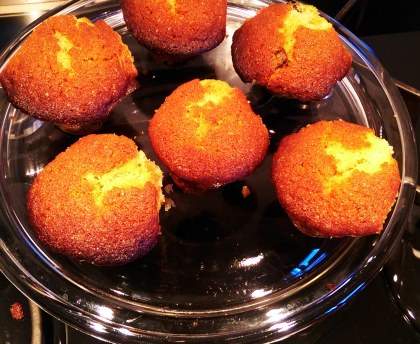 Muffins d'automne aux fruits confits
