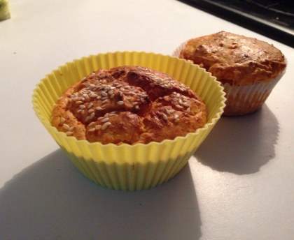 Muffins knackis-patates douces