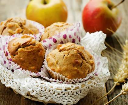 muffins light aux pommes