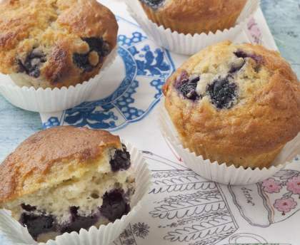 Muffins Myrtille au Fromage frais