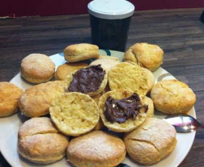 Muffins plats de la maman de Lili ( Angleterre )