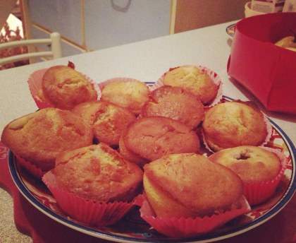 Muffins poire frangipane sans gluten