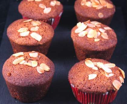 Muffins poires pépites de chocolat de Nadine