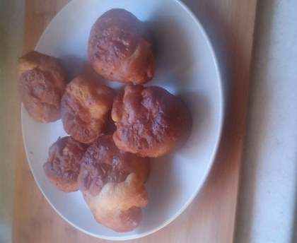 Muffins pommes-miel-chocolat