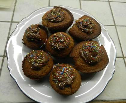 Muffins pralinés au Nutella