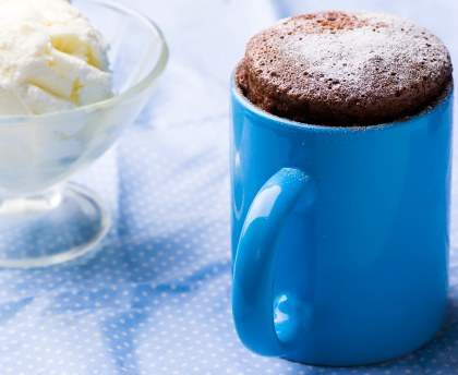 Mug Cake au chocolat sans gluten 