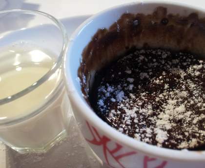 Mug cake surprise