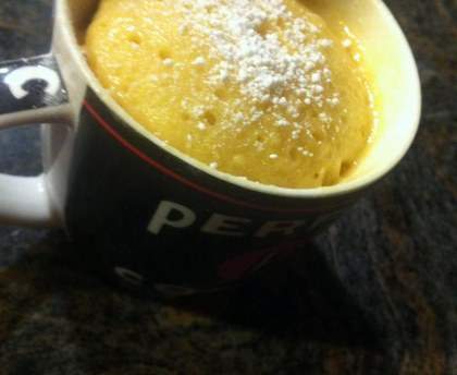 Mugcake à la vanille