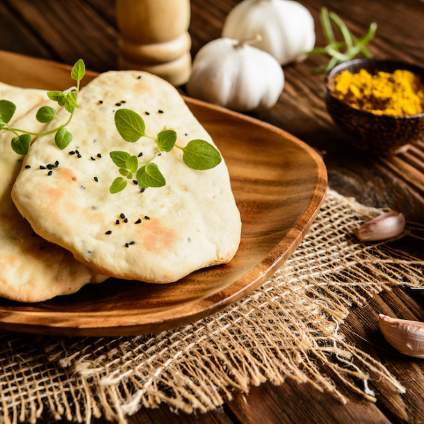 Naan sans gluten
