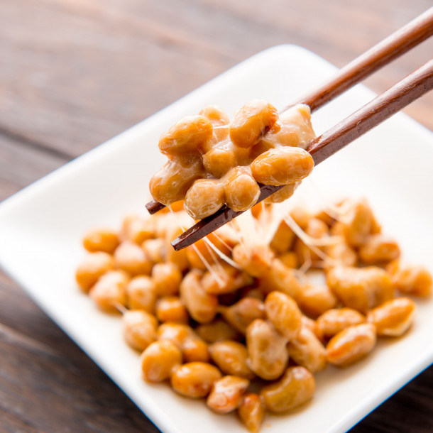 Natto (haricots de soja fermentés japonais)