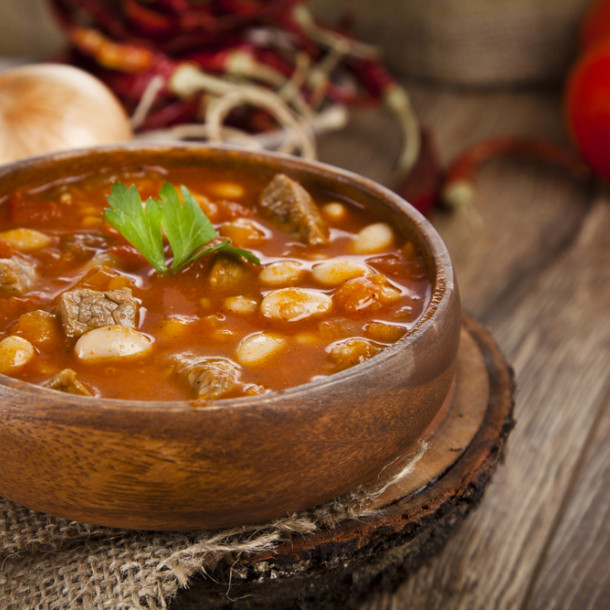 Navarin d'agneau aux haricots blancs