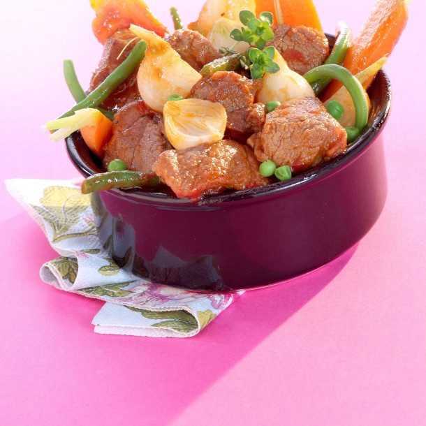 Navarin printanier aux légumes