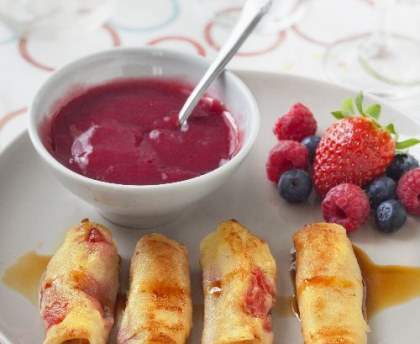 Nems aux fraises
